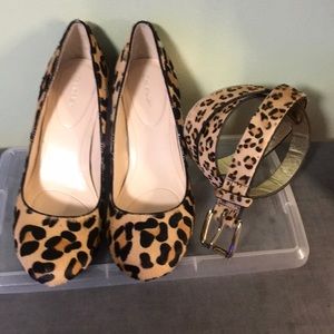 Wore only a few times. Shoe and matching belt.